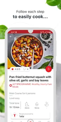 Tefal, recipes and more… android App screenshot 10