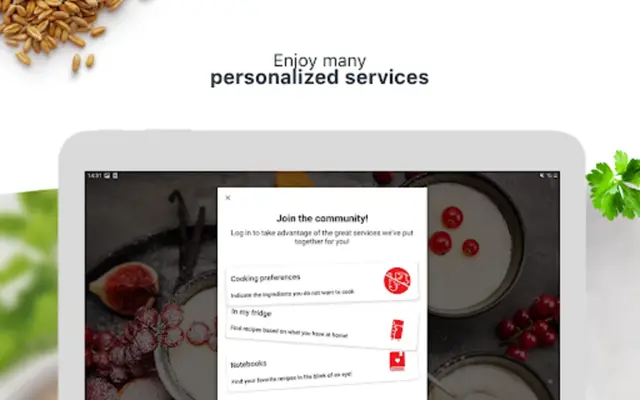 Tefal, recipes and more… android App screenshot 1