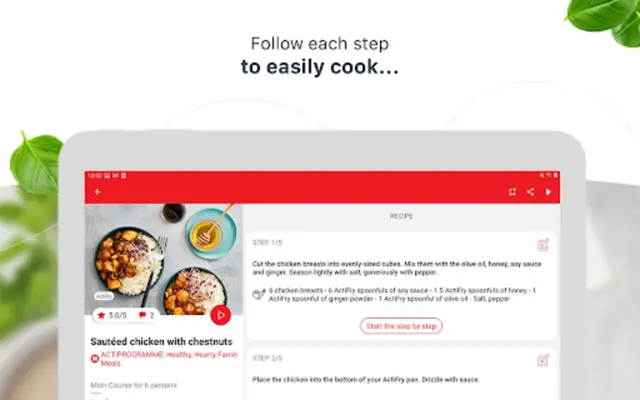 Tefal, recipes and more… android App screenshot 3